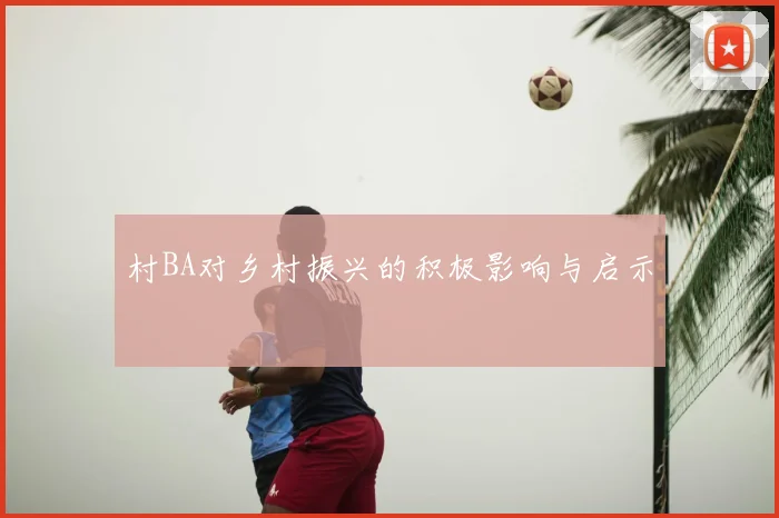村BA对乡村振兴的积极影响与启示